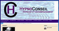 Desktop Screenshot of hypnoconseil.com