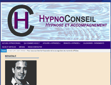 Tablet Screenshot of hypnoconseil.com